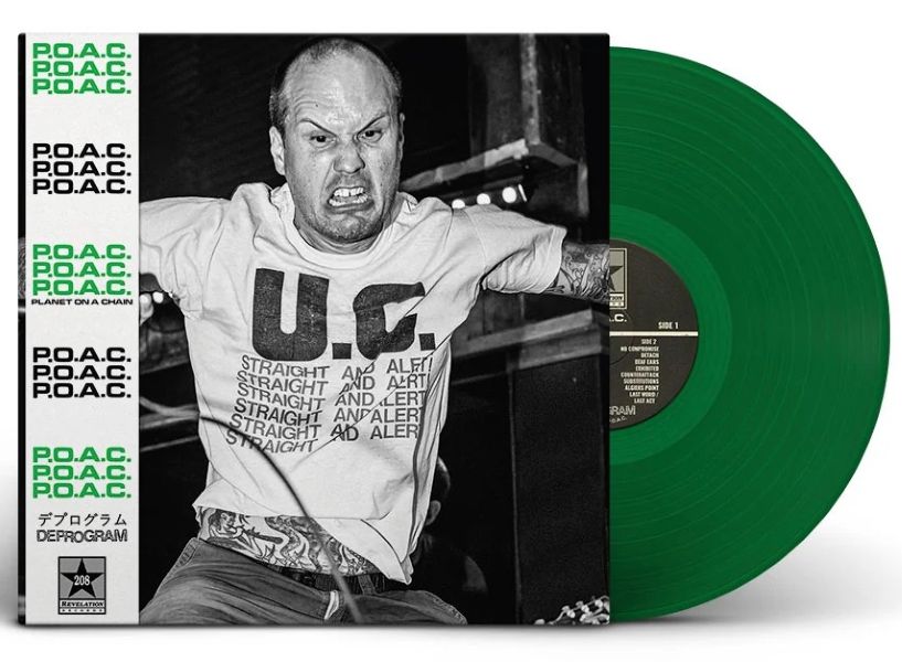 P.O.A.C. "Deprogram" LP (Rev) Green Vinyl P.O.A.C. "Deprogram" LP (Rev) Green Vinyl